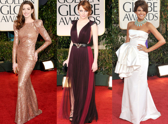 Anne Hathaway, Emma Stone, Eva Longoria Anne Hathaway, Emma Stone, Eva Longoria